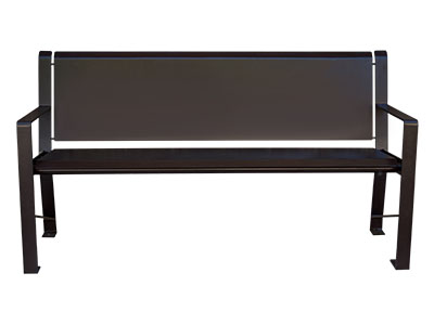 Custom Metal Metro Benches