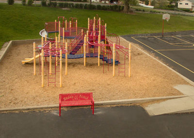 Buddy Bench on UT playground